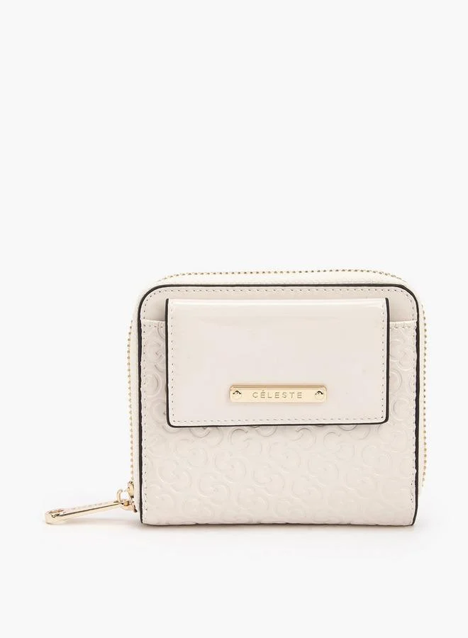 سيليست Embossed Monogram Small Wallet Ramadan Collection